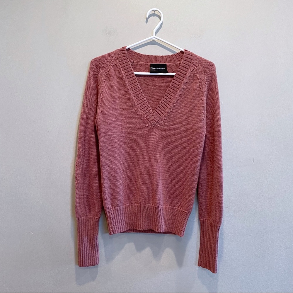 100% wool LAND of Distraction Sweater